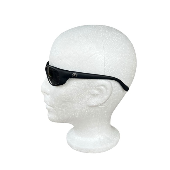 Von Zipper Backseat Sunglasses Y2K Style Matte Black Tinted Lenses READ - Picture 2 of 15